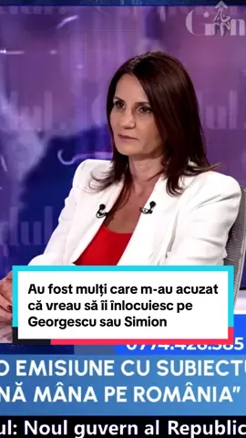 Marius Tucă Show, Anca Alexandrescu: „Au fost mulți care m-au acuzat că vreau să îi înlocuiesc pe Georgescu sau Simion” #mariustucahsow #ancaalexandrescu #alegeri #romania #gandul 