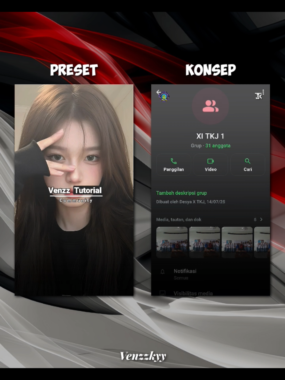 Bagian 36 | Preset Buat Anak Sekolah nih #fyp #Venzzkyy #kece #trends #masukberandafyp 