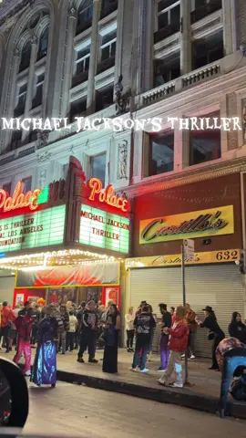Spent Halloween at the Palace Theatre for Thriller Night! @Heal Los Angeles Foundation  #michaeljackson #thisisthriller #halloween #kingofpop #fyp 