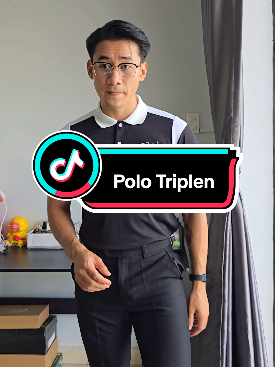 Áo hơn 1tr mặc sướng thật 😍 #chuvietday #triplen #aopolotriplen #goclamdep #polo 