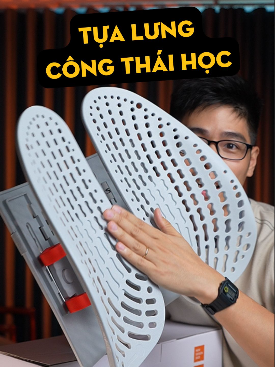 Tựa lưng công thái học manson#thaitronghiep #hieptrainghiem #ghecongthaihoc