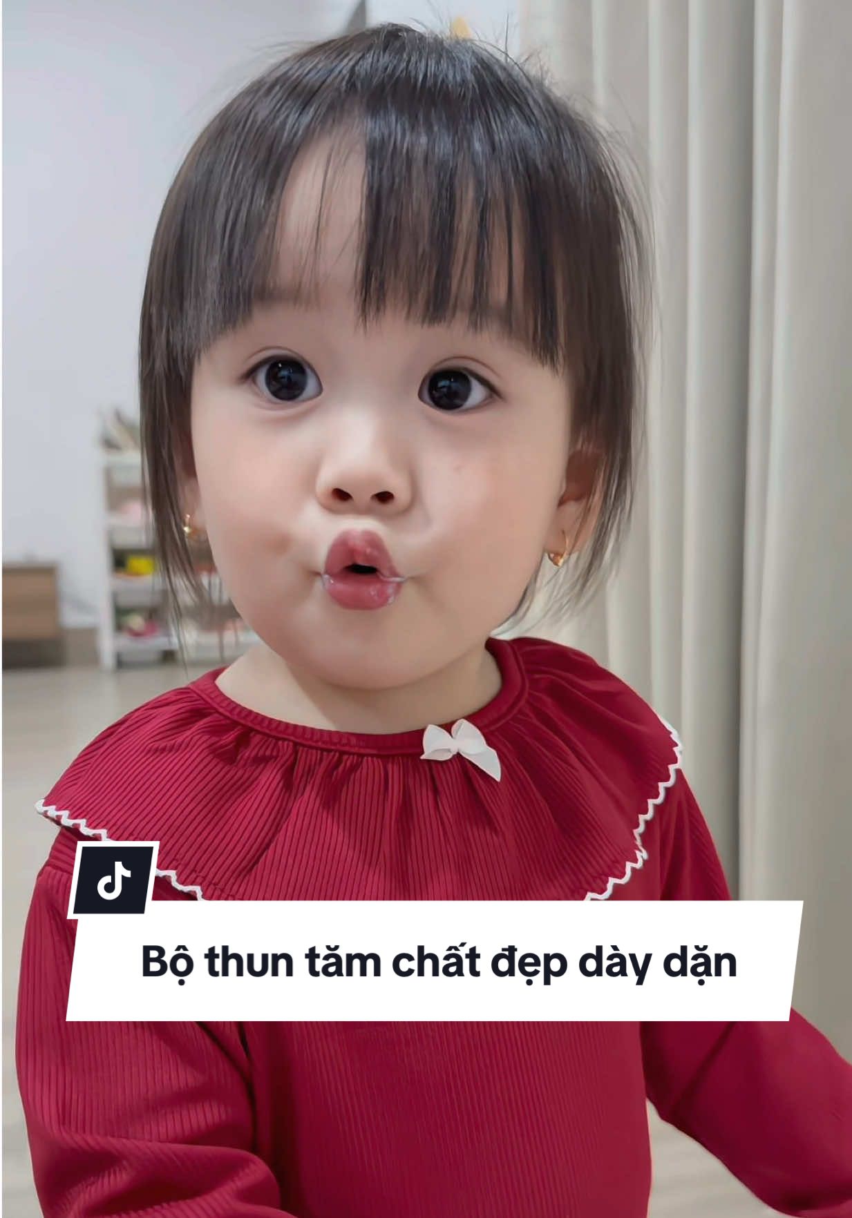 Bộ thun tăm dày dặn mặc thu đông, bé đi học đi chơi hay ở nhà đều xinh #win #lehaimy #fyp #outfit 