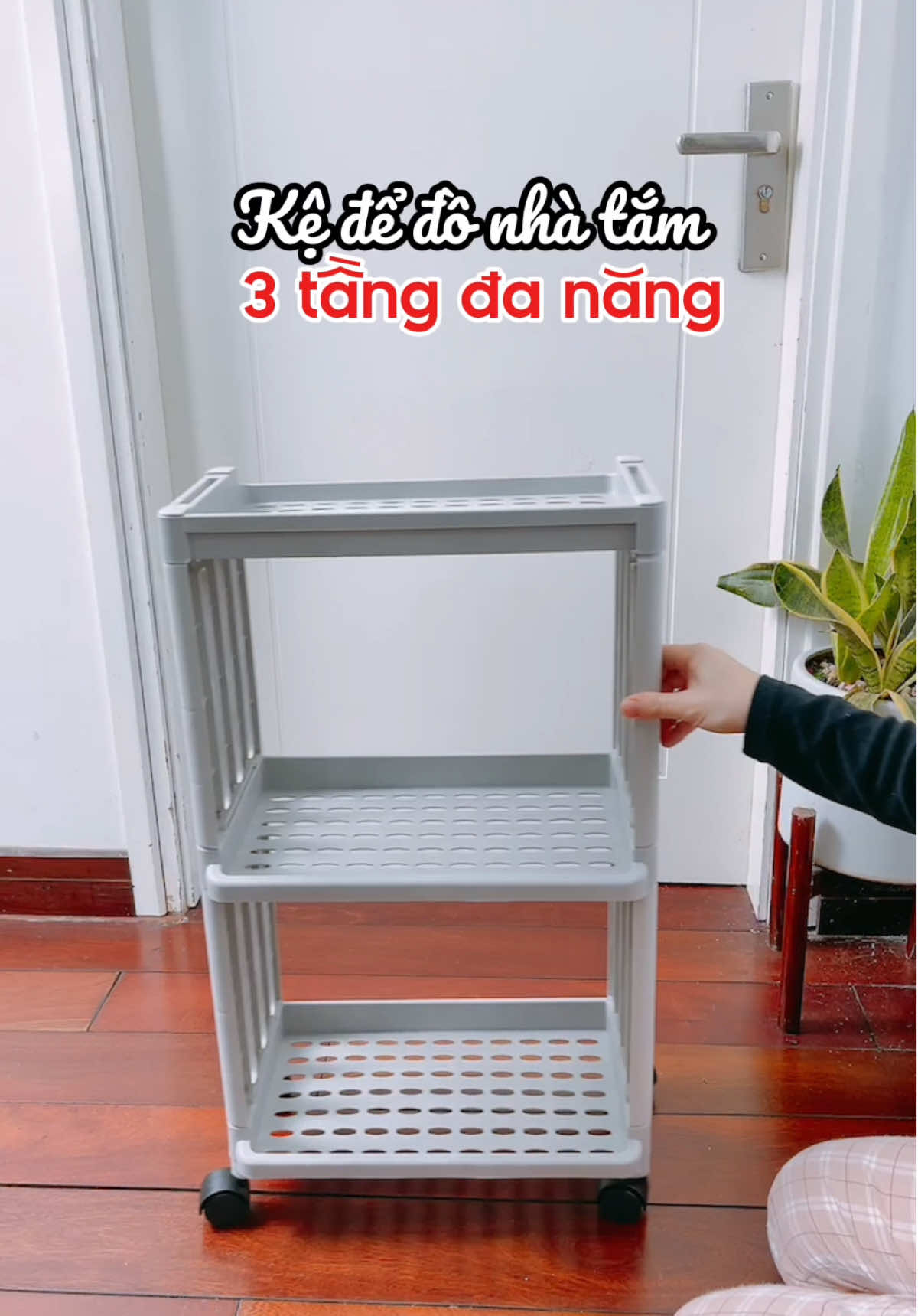 Kệ để đồ nhà tắm 3 tầng đa năng tiện lợi! #kededo #kededodanang #kededonhatam #meohamchoi999 #review 