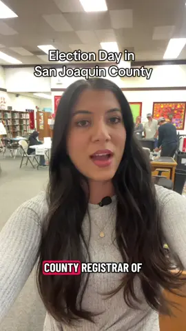 The San Joaquin County Registrar of Voters tells us Election Day has been smooth sailing so far. #209 #stockton #stockton209 #sanjoaquincounty #prop50 