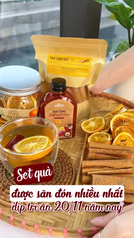Set quà được săn đón nhiều nhất dịp tri ân 20/11 năm nay 😘 #mochuongson #quatang20thag11 #mochuongsontea #matongsaffron #camquematong 