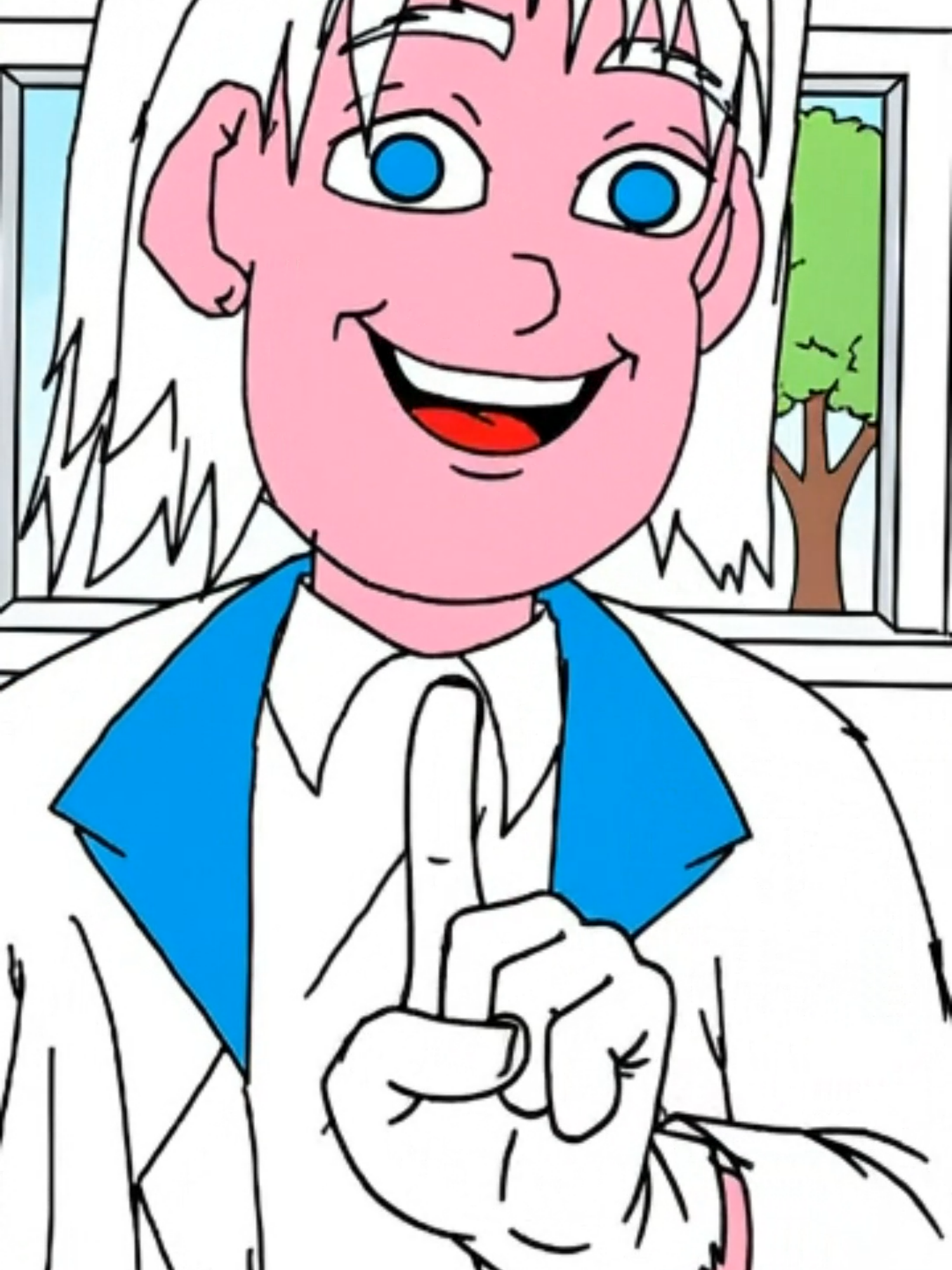 DR XAMTOPOLO -exame de próstata 5/11/2025 desenho feito por mim