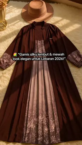 Tampil manis & anggun di Lebaran 2026 dengan Arnufi Gamis Ceruty Combi Silky Bunga Arsyana V10 🌷 Bahan jatuh lembut, tampilan mewah tanpa ribet — bikin kamu jadi pusat perhatian! 💖Cek koleksinya sekarang sebelum kehabisan! 🛍️ #ArnufiGamis #GamisLebaran2026 #GamisCeruty #GamisSilky #gamisbunga 