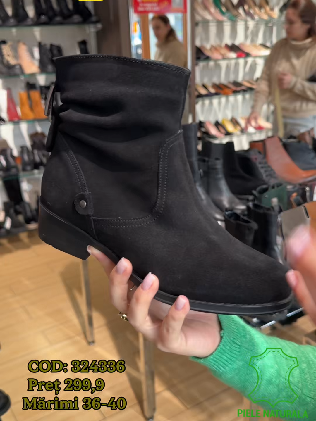 COD 324336 - Comenzi la telefon: 0759 608 610 Livrare oriunde in Europa.  Piele Naturala! Confort si calitate! Marimi de la 36 la 40. Profita acum! #modlet.ro #pielenaturala #fashion #modlet #incaltamintedama #fyp #incaltamintefemei #desezon #dama #incaltaminte