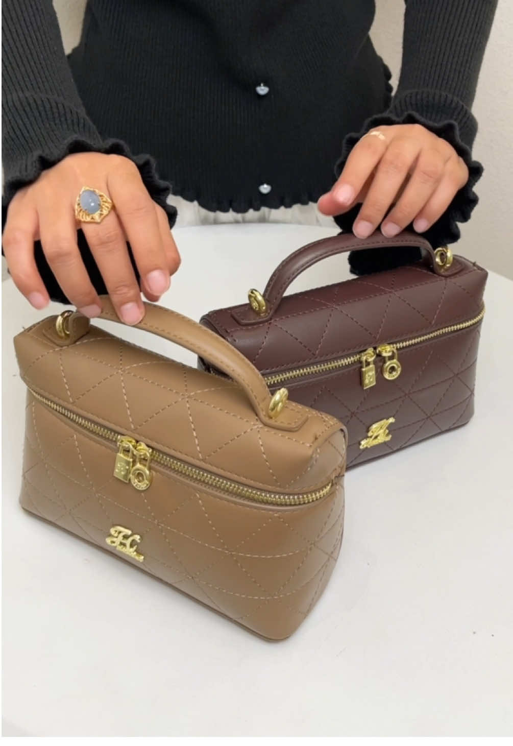 Unboxing Eva Bag new color in Brown & Taupe #WIBGAJIAN #PromoGuncang1111 #GajianSale #jimshoney #evabag 