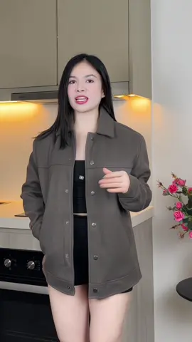 Áo khoác JULIDO dạ ép cao cấp 