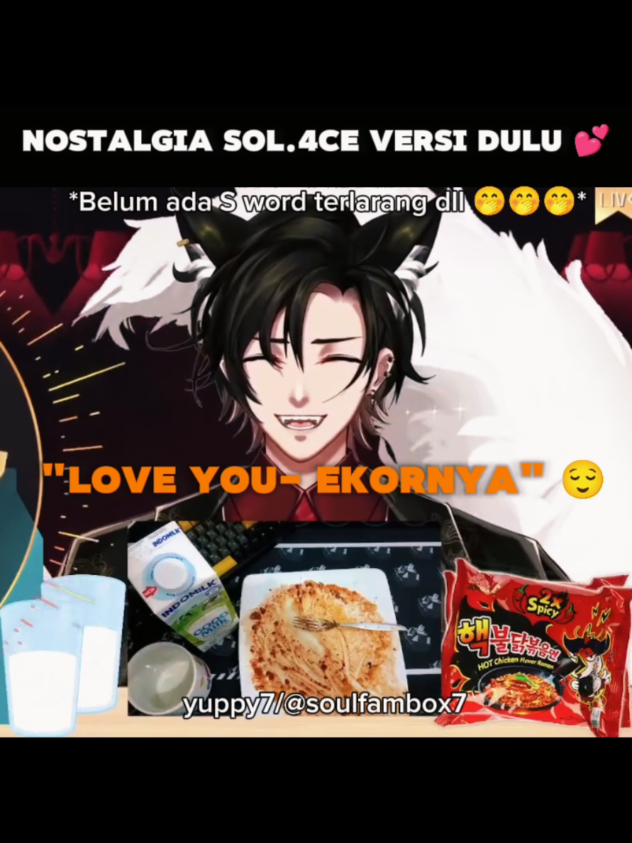 🤭🤭🤭 Dulu shy shy cat, sekarang mana ada malunya 😌 #sol4ce #mikazukiarion #soutaizumi #gingitsunegehenna #harriscaine 