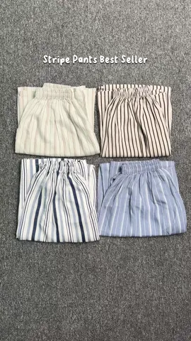 Kulot daily paling nyaman dipake #stripepants 