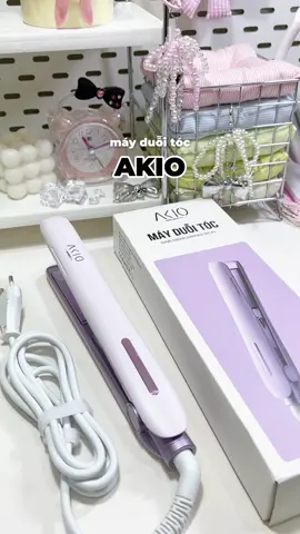 Máy duỗi tóc Akio ✨ #mayduoitoc #akio #mayuontoc #duoitoc #duoitoctainha 