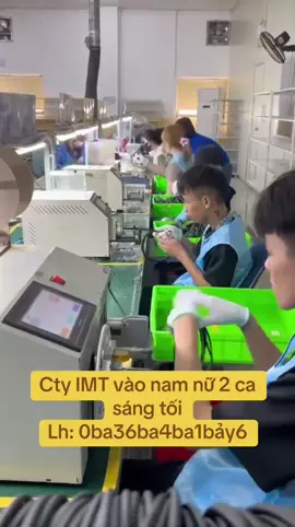 IMT vào nam nữ 2 ca sáng tối,  Qt nhắn e 