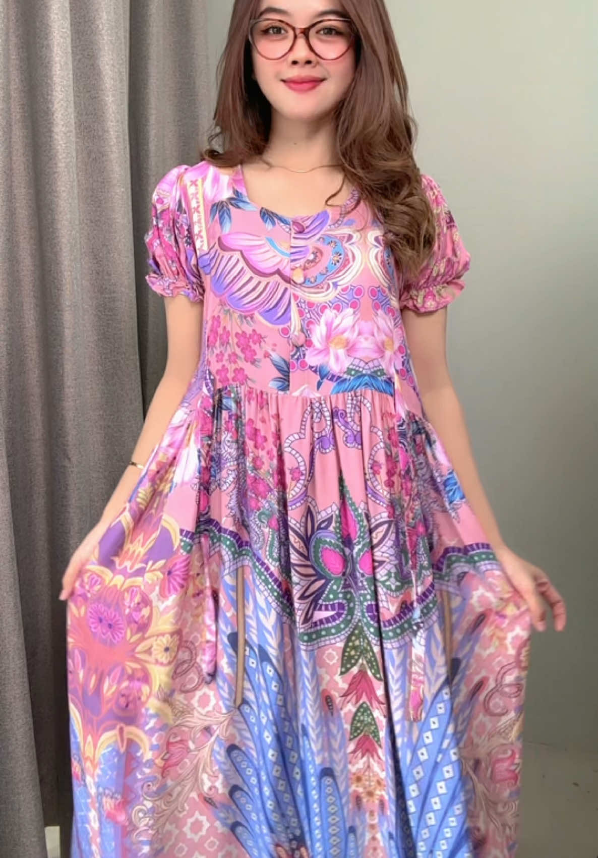 Sora dress lagi🌸🥰#fyp #dres #daster #amariel #dasterbusui 