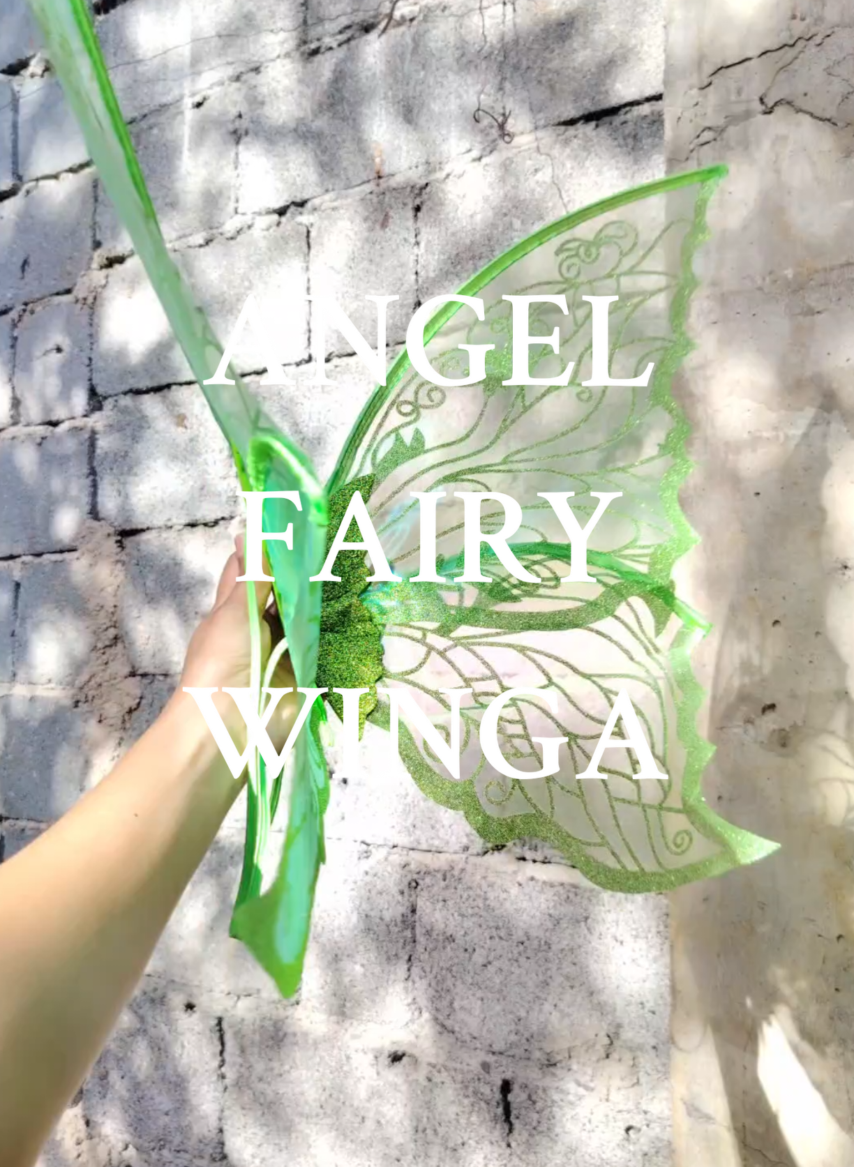 Angel Wings🧚🪄 #angelwings #fairywings #fairycostume #wings 