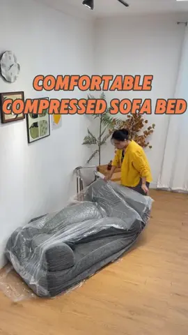 Multi-functional compression sofa, tool-free quick expansion, vacuum compression to save space #compressionsofa #sofa #business #newfurniture #furniturefactory 