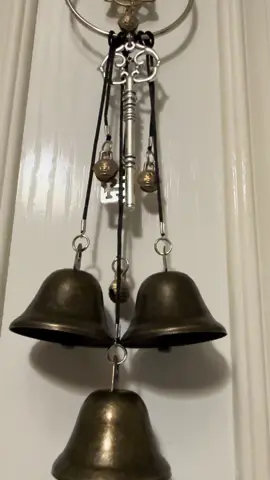 Hand made witch bells ♥️♥️♥️ #witchbells #door #chimes #tiktokmademebuyit #blackfriday 
