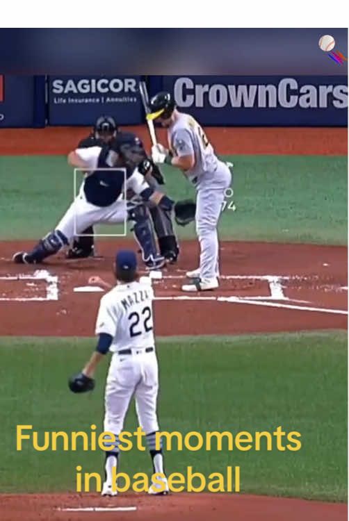 Funniest moments in baseball #baseball #majorleaguebaseball #MLB #funnyvideos #happy #viral #prank #tiktok