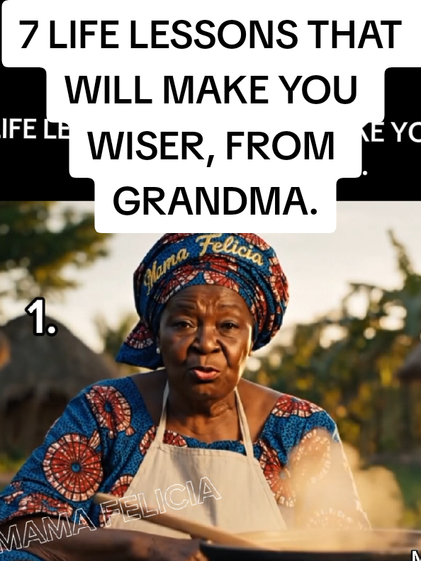 7 LIFE LESSONS THAT WILL MAKE YOU WISER, FROM GRANDMA.#lifelessons #grandmasadvice #mamafelicia #wordsofwisdom #deeplifelessons 