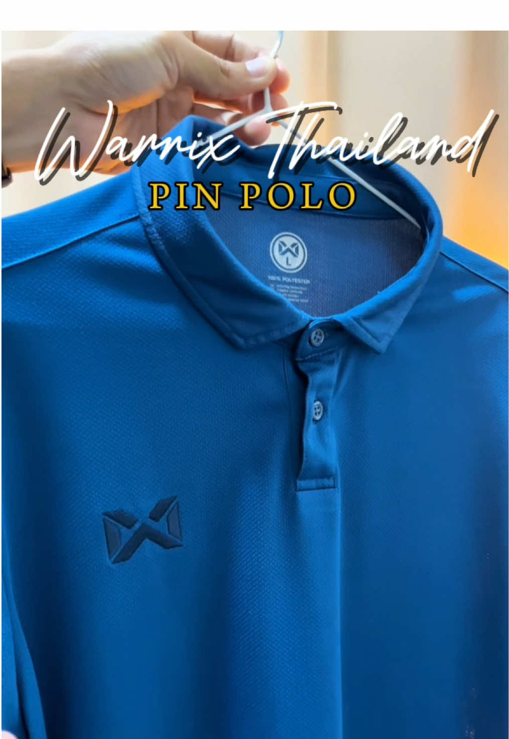 เสื้อโปโลคอปกสีกรมท่า #warrix #warrixthailand #เสื้อ #เสื้อคอปก #เสื้อทํางาน 