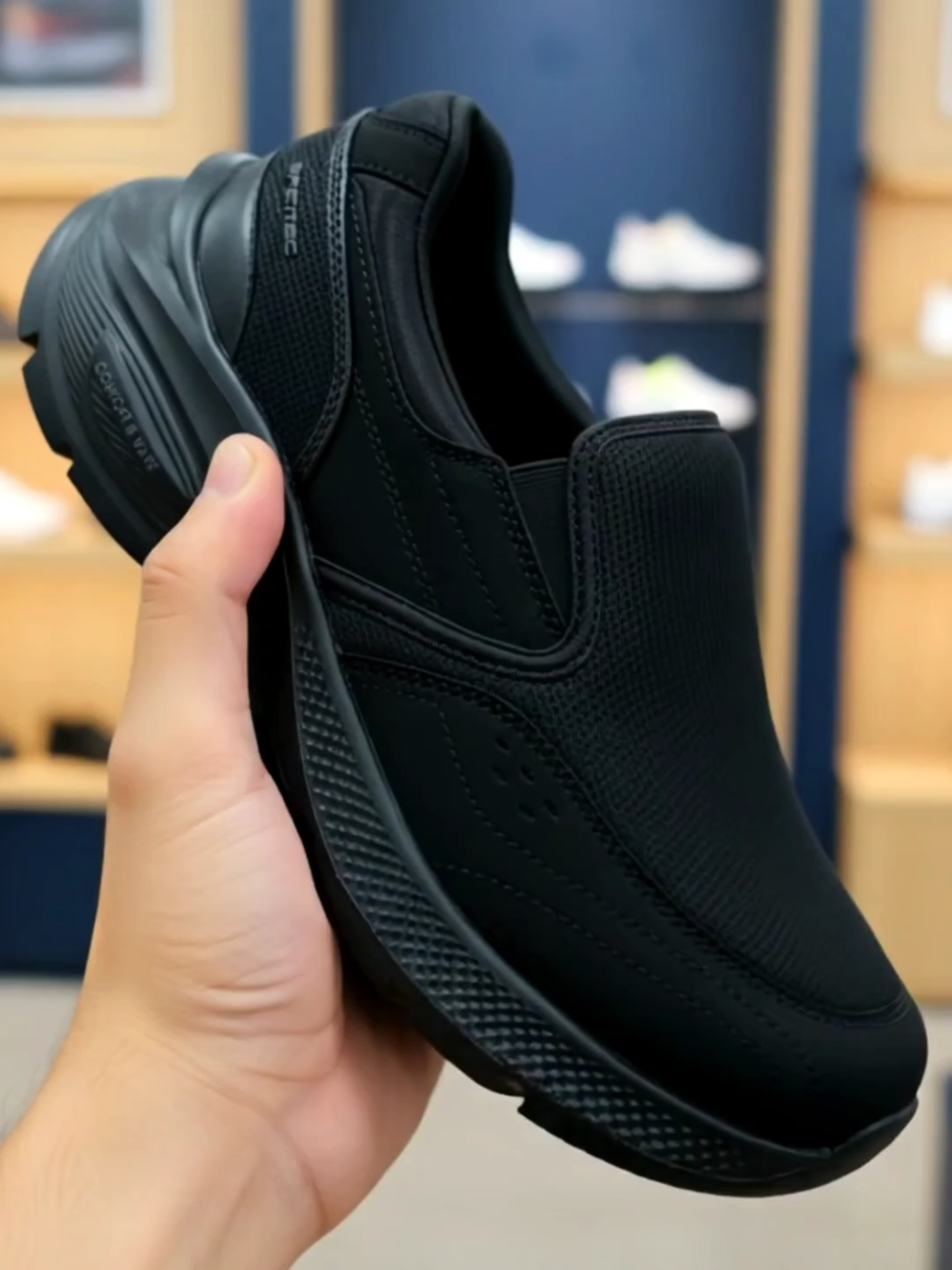Spotec Walking Fiat Sepatu Walking Pria Wanita - Hitam sepatu spotec slip on sepatu slip on review sepatu slip on rekomendasi sepatu slip on sepatu hitam sepatu slip on hitam sepatu kerja sepatu kuliah sepatu santai sepatu hitam #promomakanharian #spotecoriginal #sepatuspotec #spotec #promo1111tiktok 