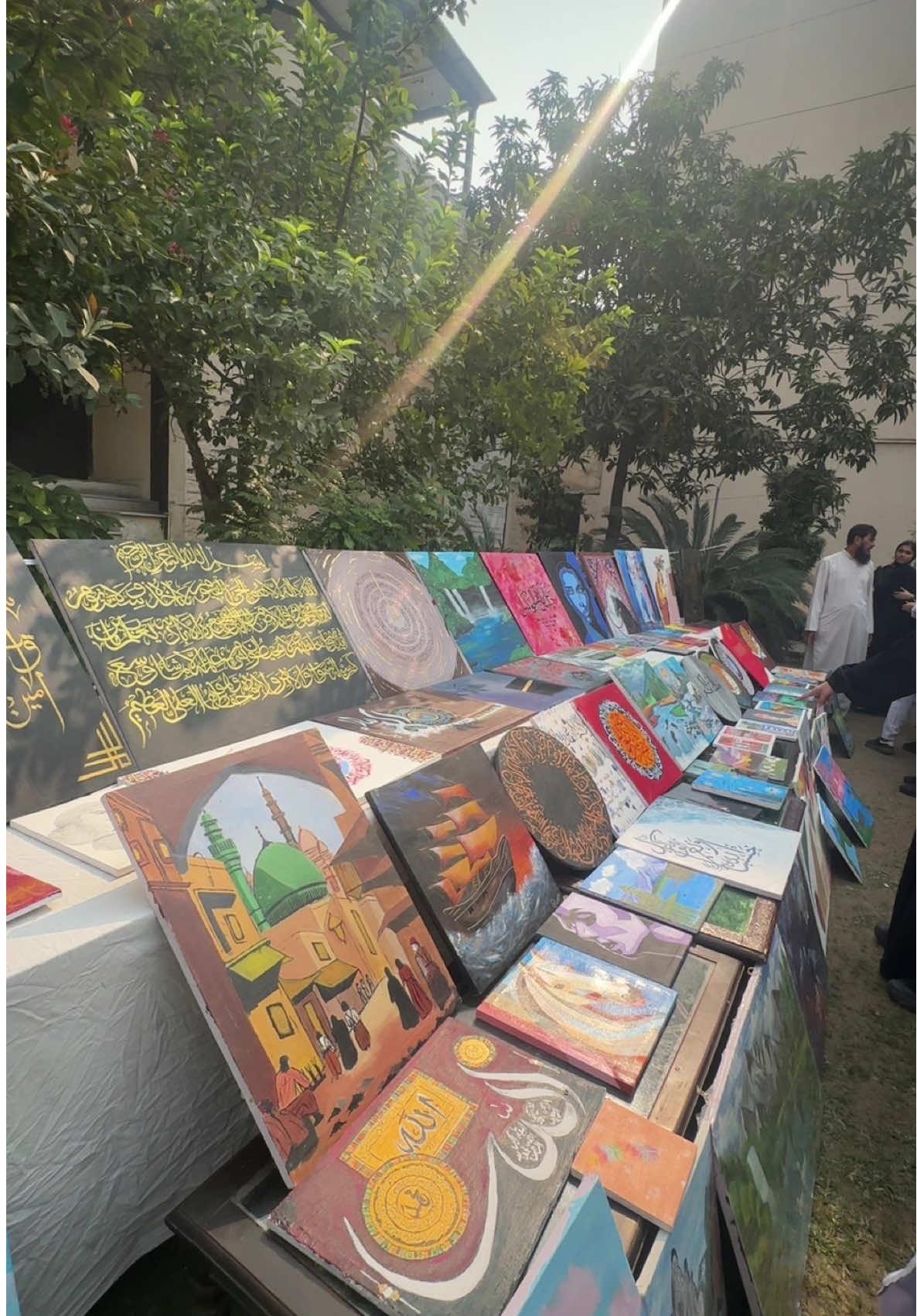 ART EXHIBITION 🌷✨          #painting #aestheticpaintings #drawing #artexhibition #foryoupage 