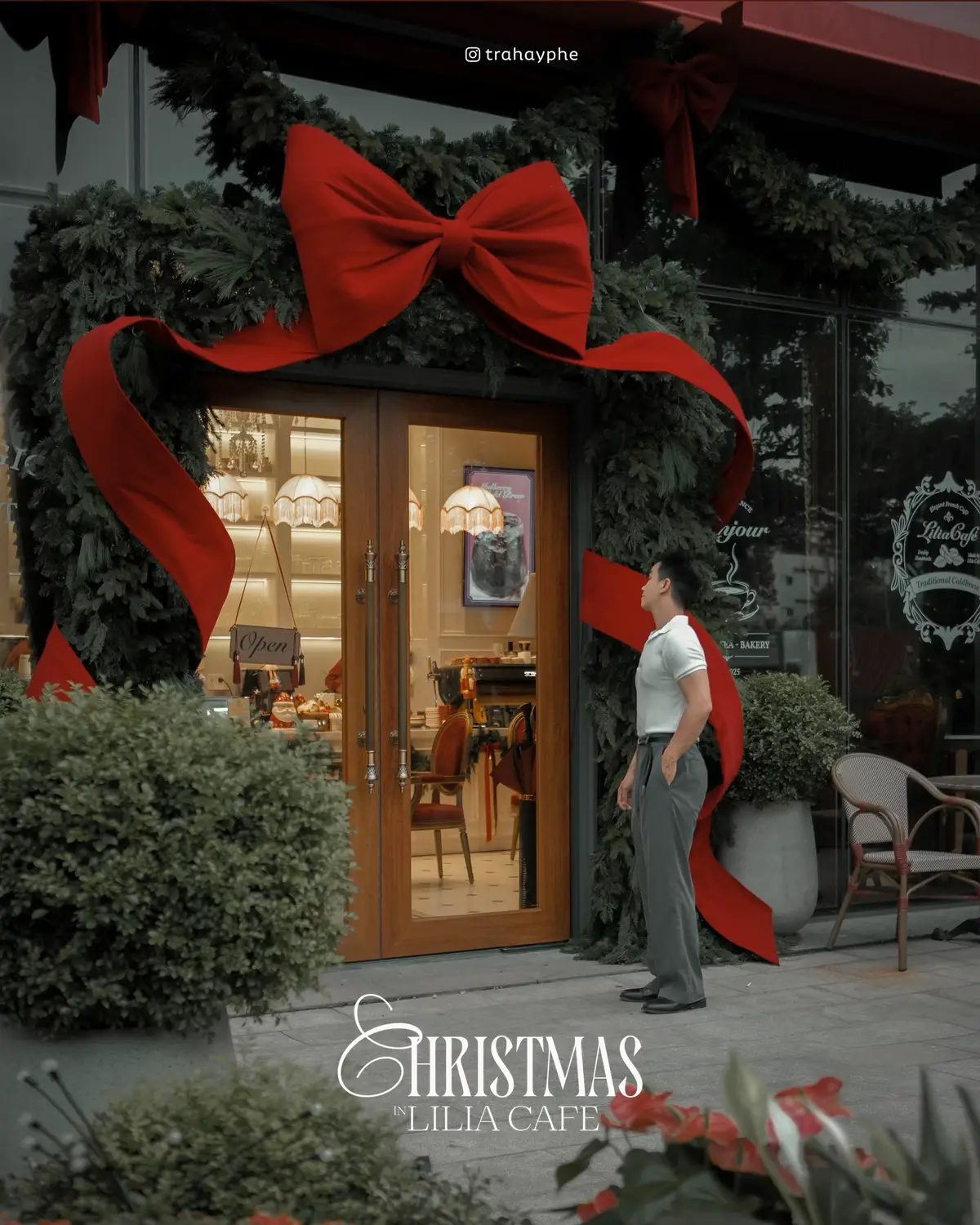 Tiệm decor 10 điểm không có nhưng #saigon #dicungtiktok #dicungtraphe #caphe #giangsinh 