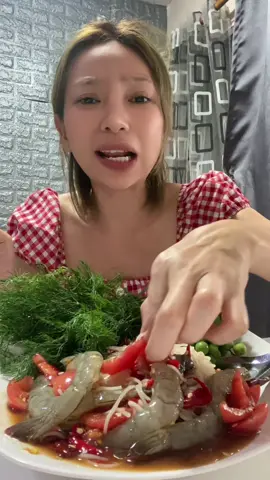 ตำกุ้งสด กับวันเหงาๆ 