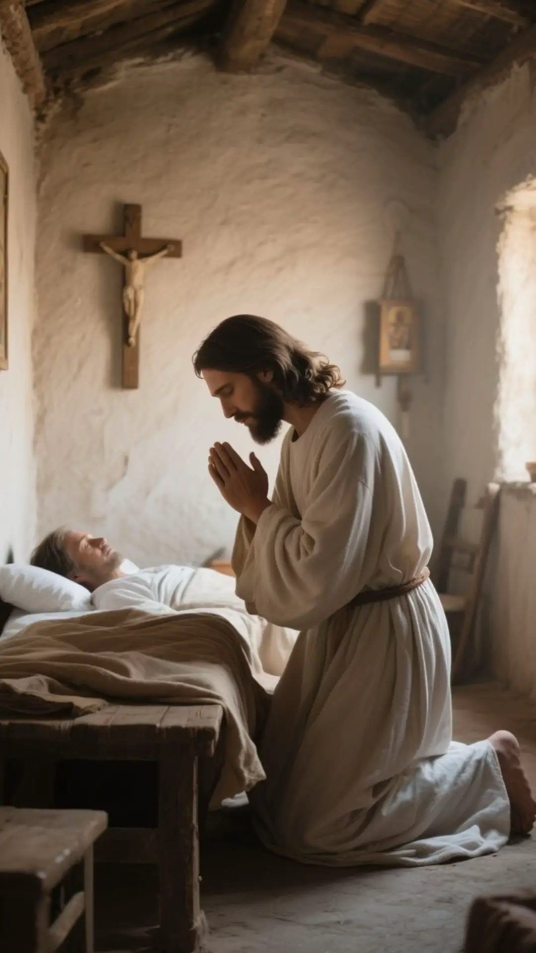 JESUS MIRACLES
 Why Jesus performed miraclesJesus' miracles were a sign that he was the MessiahThey were a sign of his power, authority, and glory.They were a sign of God's love for people.
 Jesus performed many miracles, including healingpeople, calming the storm, and walking on water.These miracles are recorded in the Gospels.
 Healing a man born blind: jesus healed a man whowas born blind by anointing his eyes with clay andtelling him to wash in the pool of Siloam.
 Raising the widow's son: Jesus raised the widow's sonfrom the dead.
 Feeding 5,000 people: jesus fed 5,000 people withfive loaves of bread and two fish.
 Turning water into wine: Jesus transformed water intowine at a wedding in Cana of Galilee.#jesus #fyp #foryou #Love #prayer 