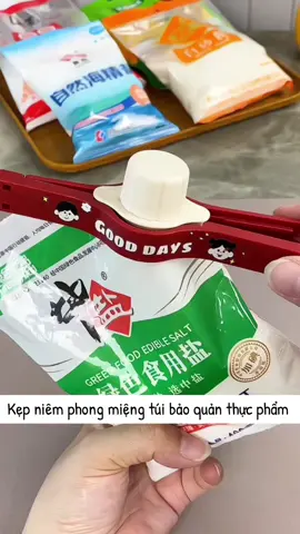 Kẹp niêm phong miệng túi ##giadungtienich##xuhuong##kepniemphongmiengtui##kepniemphongthucpham