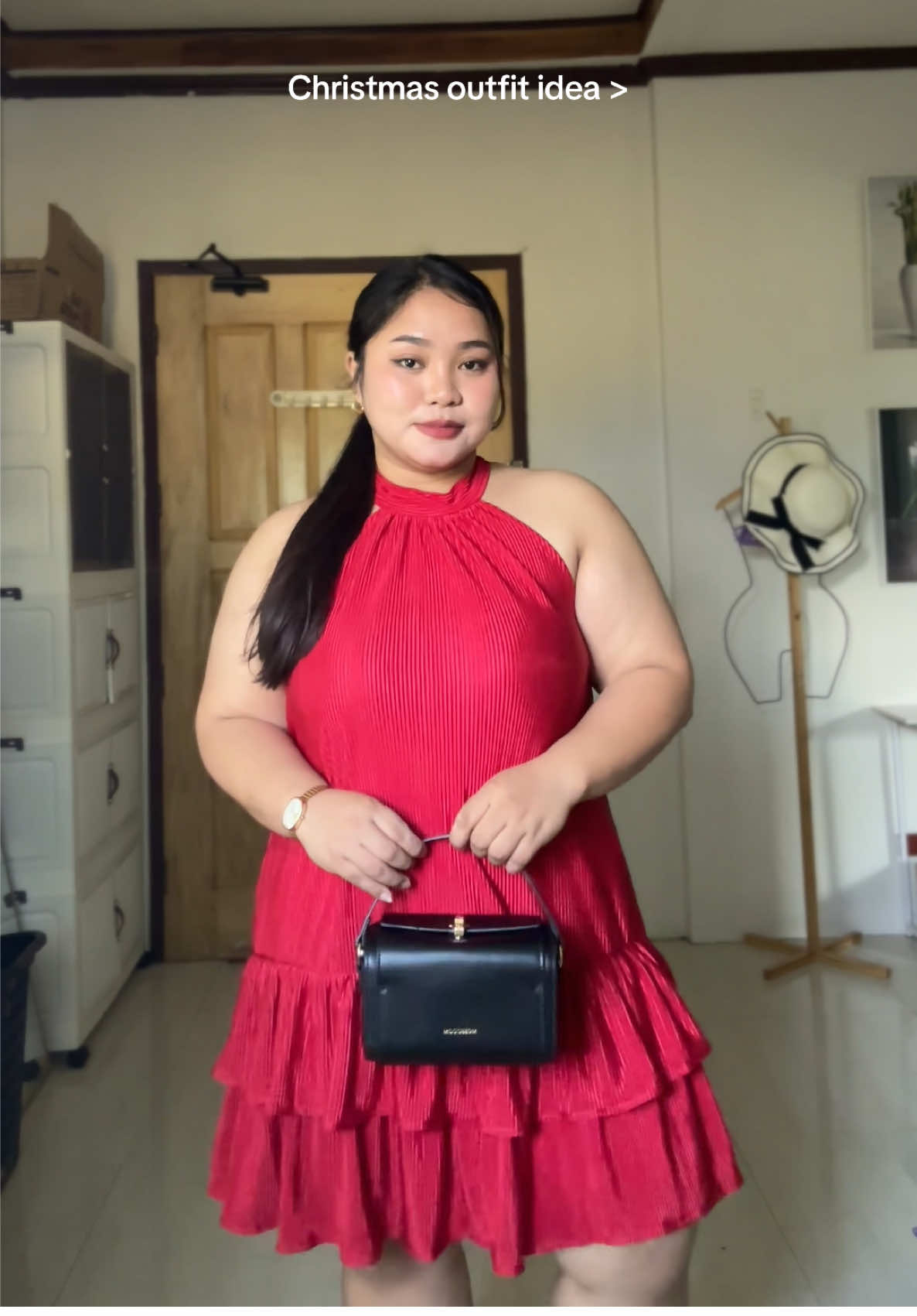Ughh this red dress for christmas ❤️ #plussizeph #plussizedress #christmasoutfit #christmasdress 
