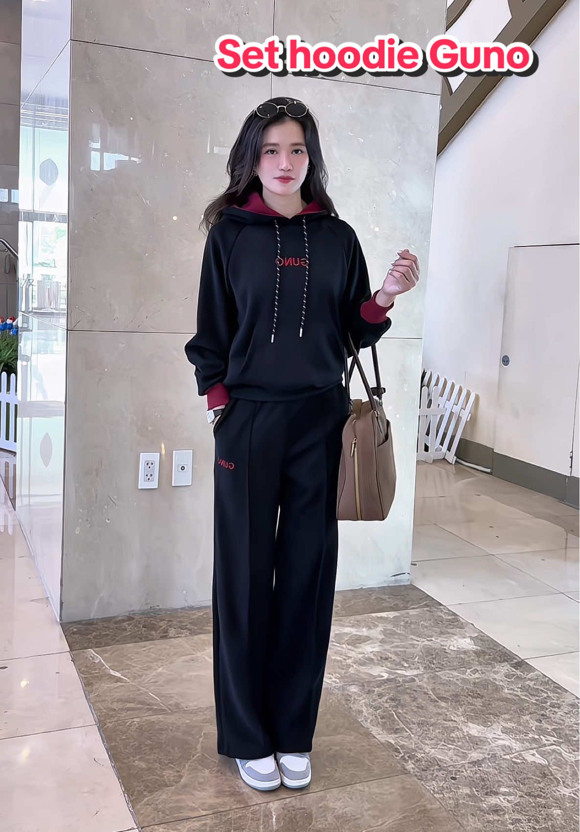 GUNO-Bộ quần áo nỉ NỮ hoodie #sethoodie #Guno #guno3tuoi #sinhnhatguno #quynhchanhsa 