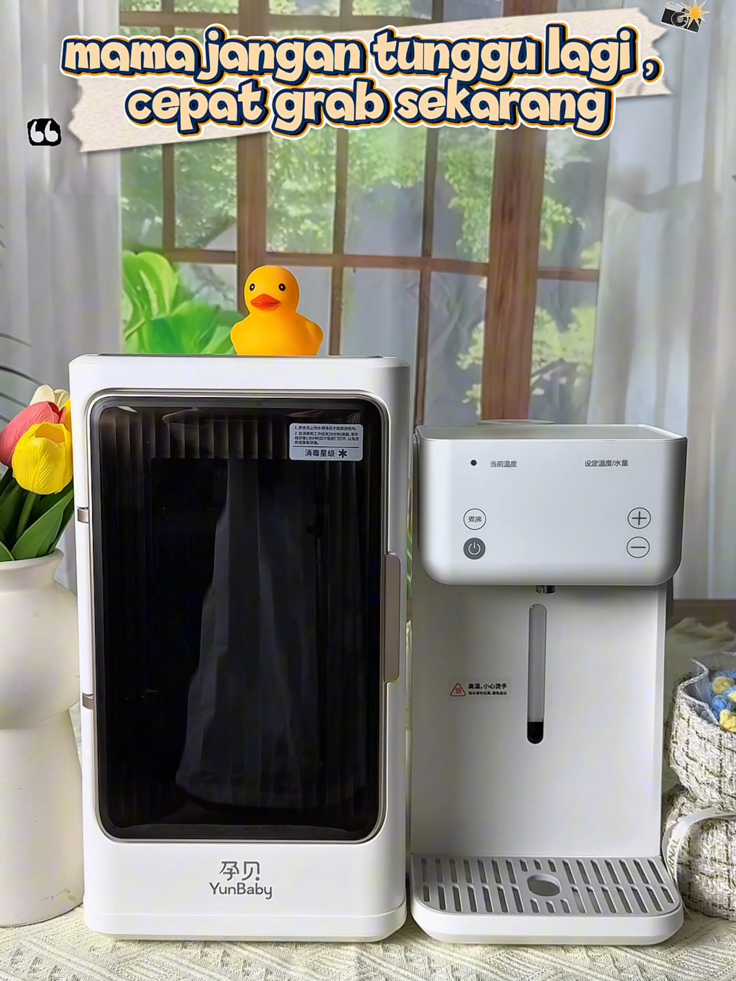 💎 Reka bentuk moden, fungsi pintar. Yunbaby X26 bukan sahaja bergaya di dapur anda, malah memberikan prestasi yang boleh dipercayai setiap hari. #botolsusu #sterilizer #yunbaby #yunbabymalaysia #iburumahtangga #ibu #mommy #mummylove #kidsoftiktok #mumsoftiktok #mum #family #babylove #fyp #trend #trending #viral #viralvideo #baby #babyproducts