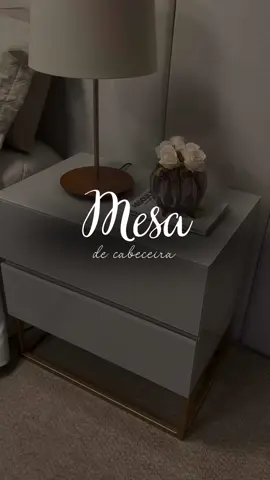 ✨Toque de elegância no seu quarto!🛏️ #MesaDeCabeceira #DecoraçãoQuarto #ShopeeAchadinhos #CasaCharmosa