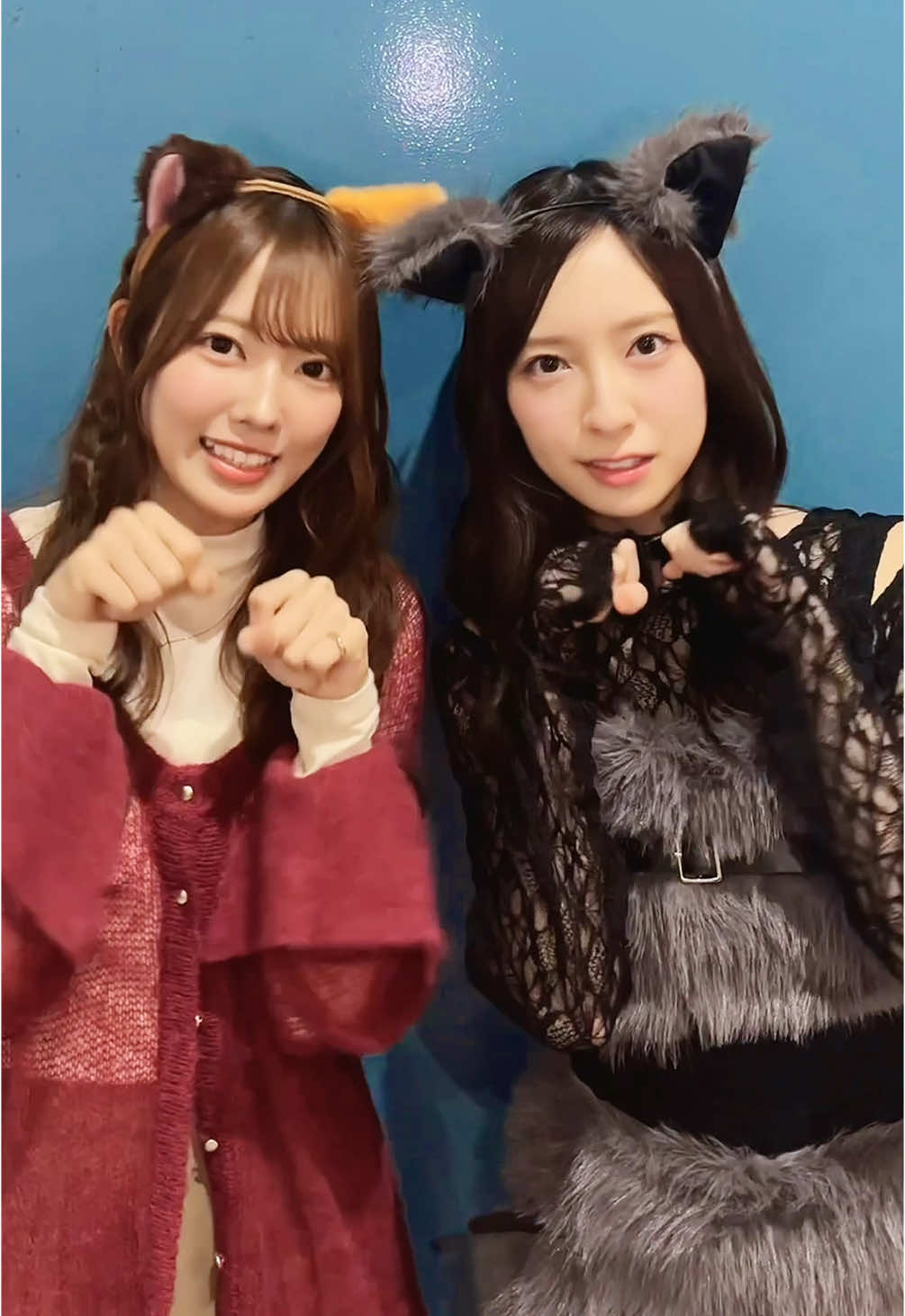 あなたの帰りを待ってたにゃ🐱 #金村美玖 #清水理央 #日向坂46 #日向坂46_TikTok