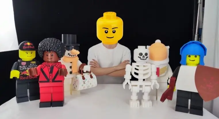 I printed 100 #legos #sovol #meme #mrbeast #3dprinting   