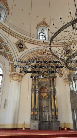 Zamanı bile geriye almak isteriniz.. #cami #sabır 