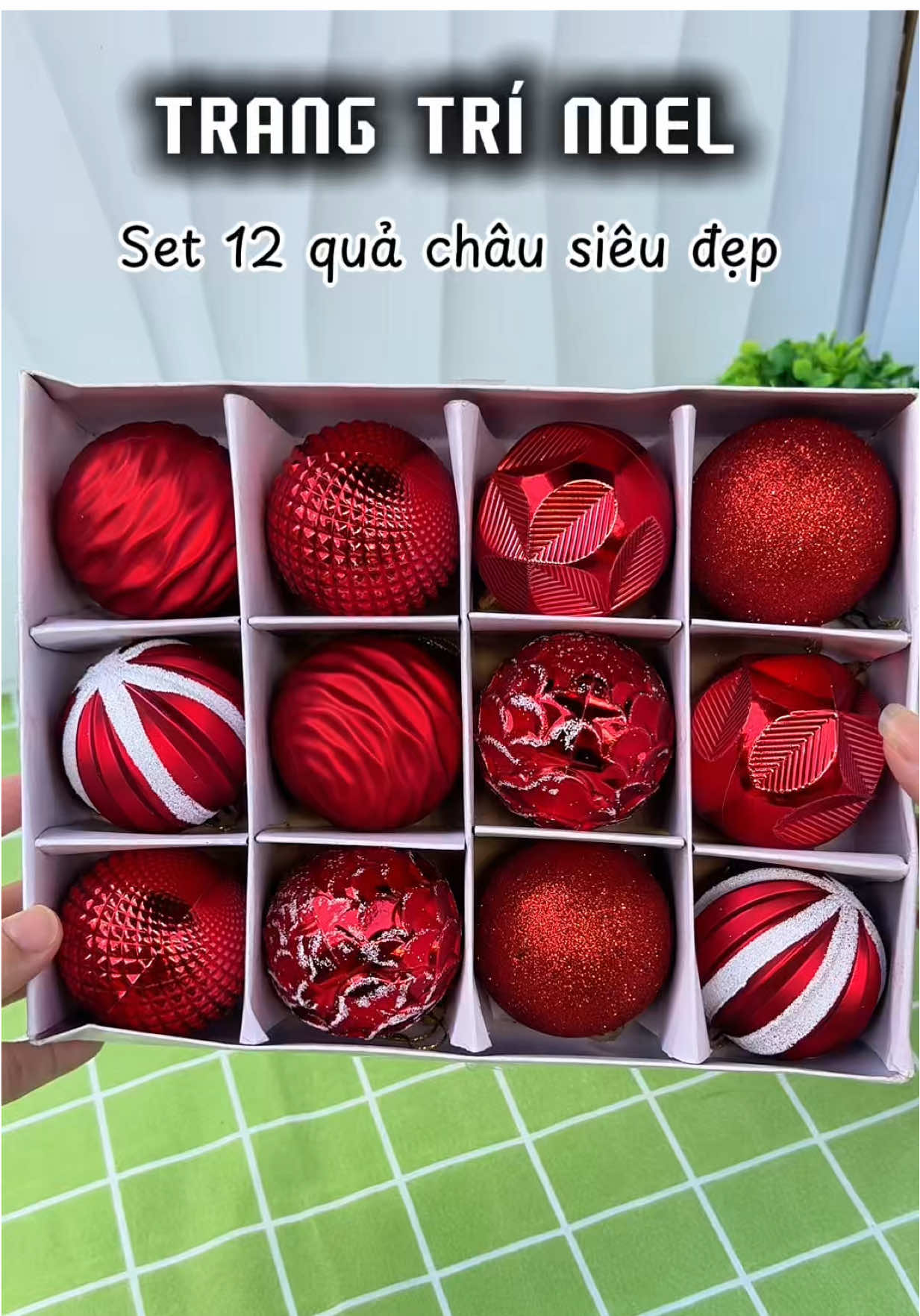 Trả lời @mẹ của cu Duy _cu hải Set châu trang trí cây thông Noel 🎄 siêu đẹp  @Em Thuý gia dụng  @Em Thuý gia dụng #emthuygiadung #decornoel #trangtrigiangsinh #phukiennoel #trangtricaythong 