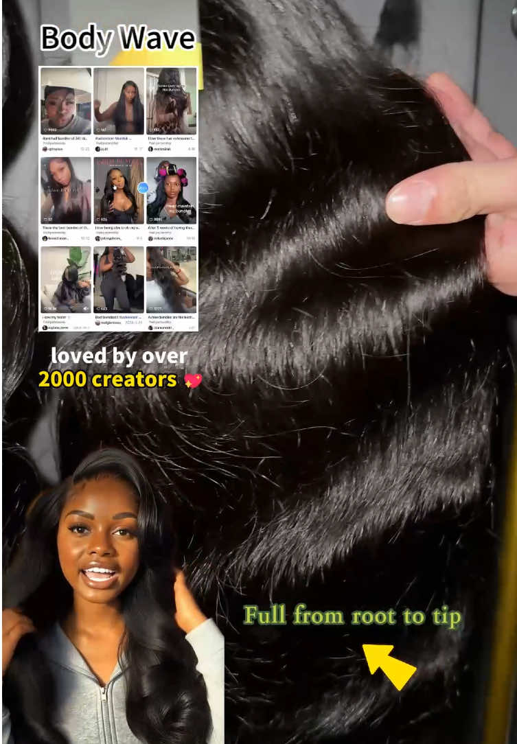 🍂🌟POV：This season’s must-have? Body Wave that stays flawless under any hat. 🎩💫  Flowy waves, fuzzy sweaters — it’s the season of softness. ☁️🧣 #bodywave  BUNDLES #StyleandSparkle #TikTokShopBlackFriday#blackgirlhair#wequeen 