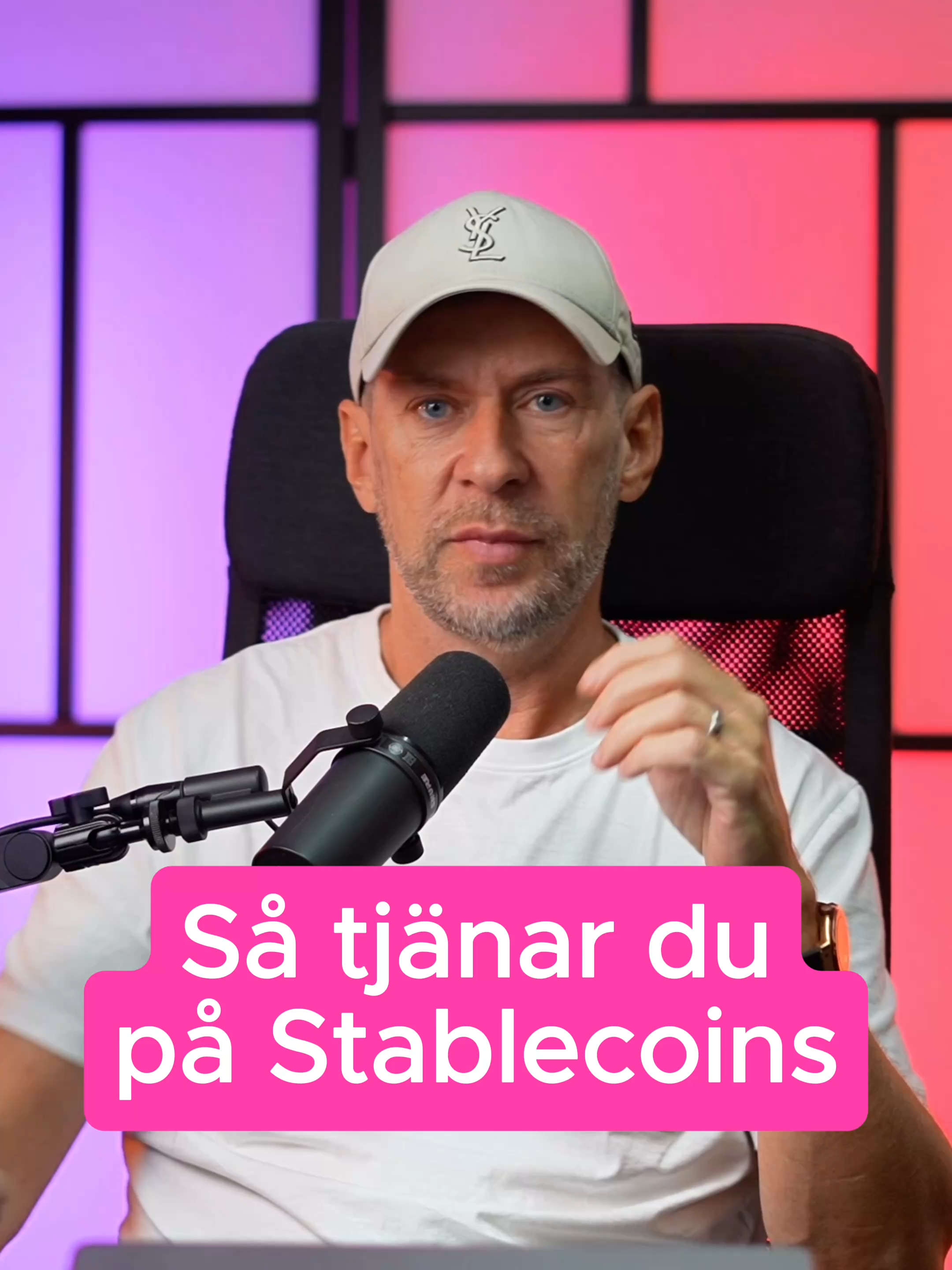 Tjäna på Stablecoins men inte på själva stablecoin