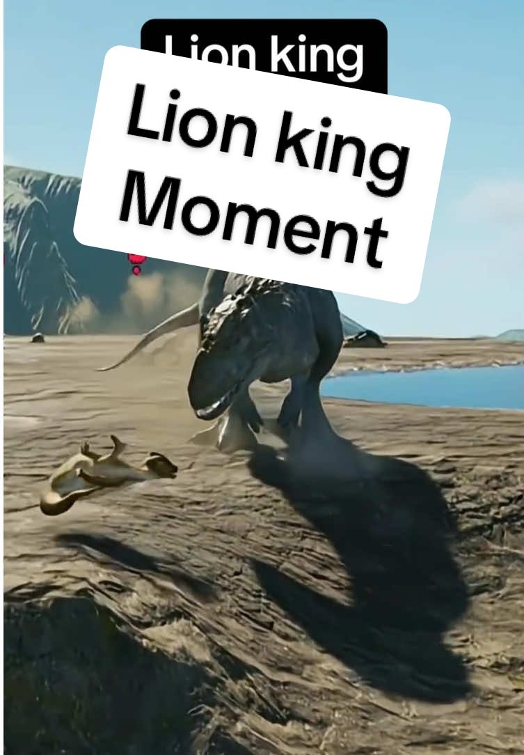 Lion king moment | Jurassic World Evolution #Dinosaurs #jurassicworld #gaming #jurassicworldevolution3 #jurassicpark 