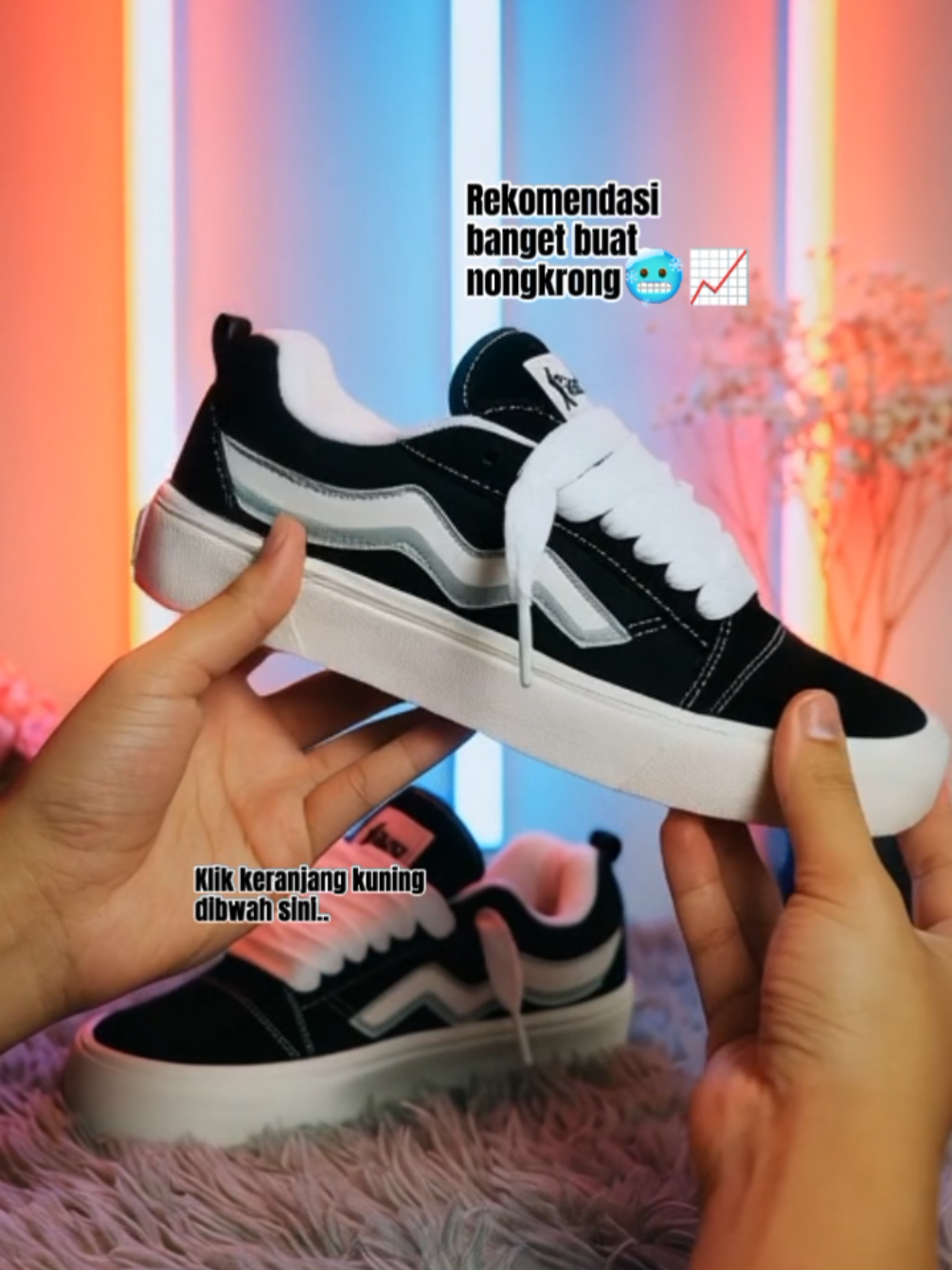 Sepatu sneakers Tali pria wanita tetep kece.. | busa gendut, pokonya rekomended banget 🤩🔥. #sepatuskate #sneakers #rekomendasi 