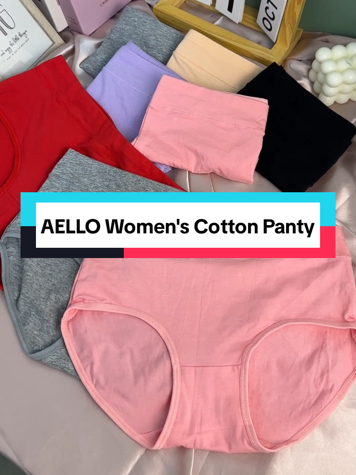 AELLO Women's Cotton Panty #womenunderwear #cottonpanty #boointimates #trending #fyp 