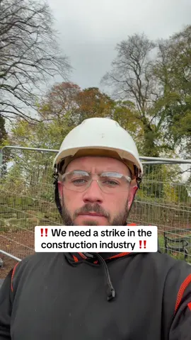 The work we do for how much we get paid is absolutely shocking and I think a lot of construction worker would be up for a strike! #fyp #foryoupage #constuction  #constructionworker #goonstrike 