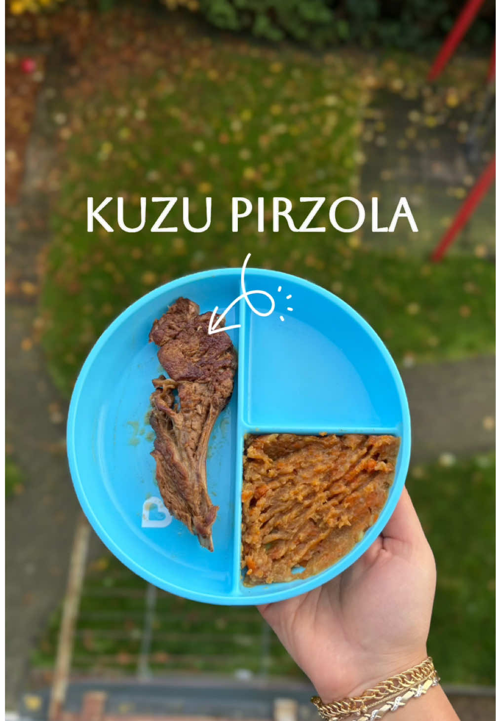 🍼 Bugün Can’a ilk kez kuzu pirzola yaptım Yumuşacık, lokum gibi oldu 😋 Önce biraz suyunu tattırıp daha sonra püre yaptım ✨ Kuzu pirzola, bebekler için tam bir besin deposu • Demir – kansızlığı önlüyor, enerji veriyor. • B12 ve çinko – beyin ve sinir gelişimini destekliyor. • Protein ve mineraller – kas, kemik ve bağışıklığı güçlendiriyor. • Çiğneme becerisi için de harika bir alıştırma ⚠️ Bebeklerin eline tüm halde verip asla yalnız bırakmayın. Küçük parçalar kopabilir 