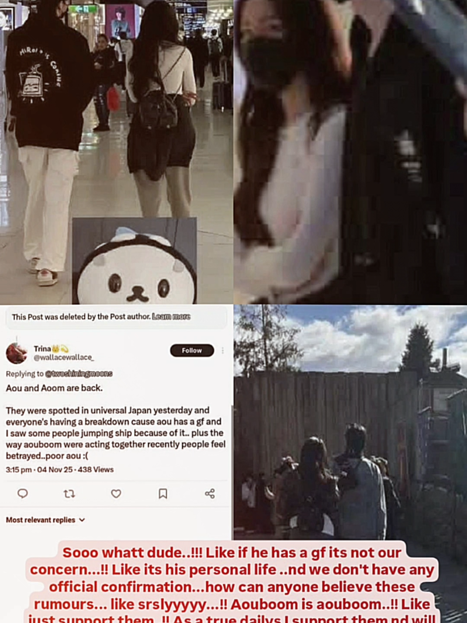 semuanya akan pret pada waktunya😭😭😭gabis bikin momen di fancon PP malah langsung gini😭😭😭 #aouboom #raikantopeni #thaienthu 