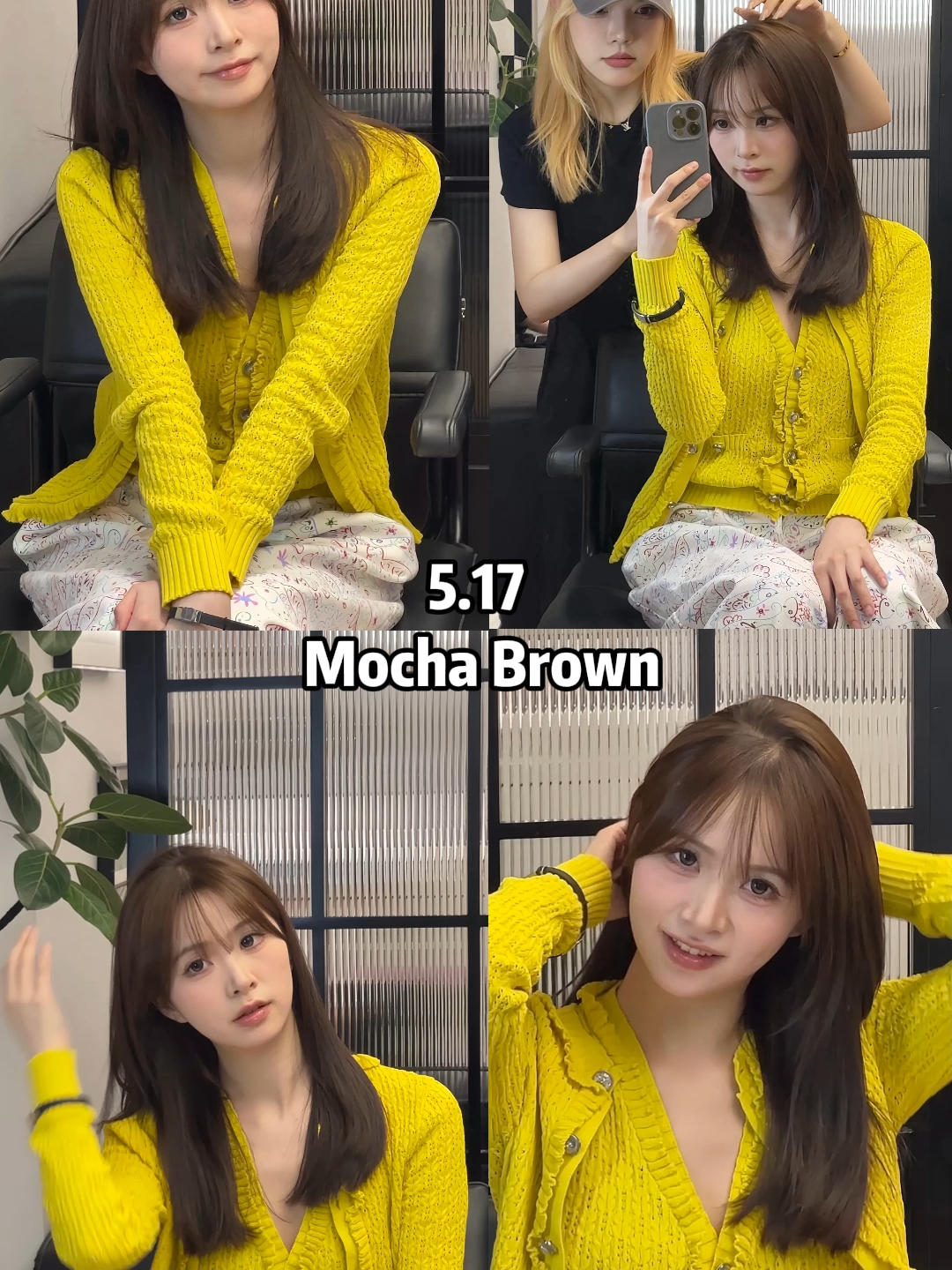 Salon quality at home, diy for fun and beauty! #beautycamp #hairtok #hairtreatment #mochabrown #haircolor #diyhair #bremod