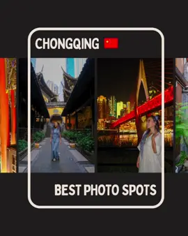 Save this for your trip to Chongqing 🇨🇳 This city seriously has some of the coolest photo spots from beautiful hidden temples to futuristic buildings that look straight out of a sci-fi movie 🎥  Swipe through to see some of my favourite spots in Chongqing👀  Which one do you want to go to first? 🥰