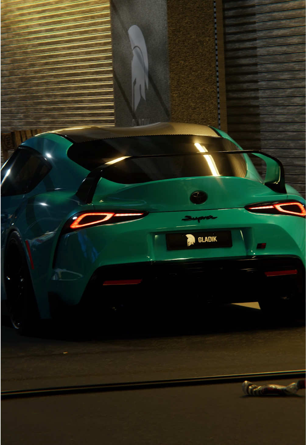 GTA 6? 😁 #bmw #supra #cadillac #blender3d 